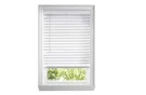 Home Decorators Collection Cordless Faux Wood Blinds 70.5X48 White 2IN Slats Set. Fixed Price $50.00.
