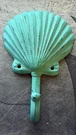 Cast Scallop Shell Decorative Wall Hook Coat Towel Iron Coastal Beach Home. Fixed Price $14.98.