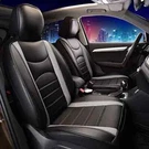 Fh Group Car Seat Covers Faux Leather Black - Front Set. Fixed Price $36.95.