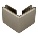 C.r. Laurence BGC90BN Crl Brushed Nickel Beveled Style Glass-to-glass Clamp. Fixed Price $30.00.