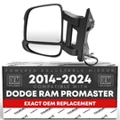 Ram Promaster Driver Side Mirror Replacement - Powered Adjustment, Heated, Ma.... Fixed Price $313.49.