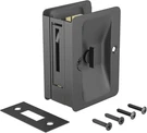 Onward 1701FB-PS-BC Black Sliding Door Pocket Pull Lock For Bed/bath 3 1/4". Fixed Price $11.95.