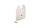 Fhc SL25TEC12BS 2-1/2" Tapered Sidelite Rail End Cap Brushed Stainless. Fixed Price $13.02.