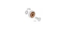 Crl 1-1/4" Nylon Ball Bearing Roller Replacement For Sliding Doors 5/16" W. Fixed Price $19.61.