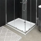 Bowery Hill Contemporary Abs Shower Base Tray With Dots In White. Fixed Price $229.40.