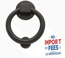 Baldwin Estate 0195.112 Ring Knocker Venetian Bronze, 4.25" Import Fees. Fixed Price $158.51.