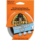 Gorilla 1.41 In. X 8 Yd. Double-sided Duct Tape, Gray 100925. Fixed Price $16.04.