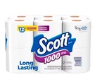 Scott White Toilet Tissue (1000-SHEET 12 Rolls Per Pack). Fixed Price $24.48.