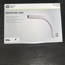 Commercial Electric Steel Mounting For Area/flood Lights ARM24-SLV. Fixed Price $12.95.