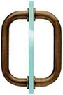 Crl 6" Brushed Bronze Tubular Back-to-back 3/4" Diameter Shower Door Pull Han.... Fixed Price $112.30.