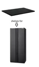 Black Steel Shelf For Standard Duty Husky Garage Cabinets / Lockers (30" X 15"). Fixed Price $950.00.