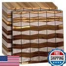 Weimeisc 10 Sheets Peel And Stick Backsplash Tilecolor Stainless Steel. Fixed Price $78.12.