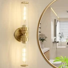 Vaziden Bathroom Light Fixtures, Gold 20 Inch - (1 Pcs), Threaded Glass. Fixed Price $42.29.