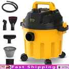 Wet Dry Vacuum 2.5HP Portable Shop With Blowing Function & Attachments. Fixed Price $103.33.