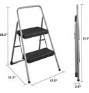Cosco 2-STEP Household Folding Stool Ladder 200 Lbs. Load Capacity. Fixed Price $44.00.