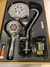 Pulse Showerspas 1053-BN: 6-SPRAY Dual Head & Handheld, Flow, Brushed. Fixed Price $87.99.