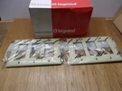 (QTY.2) Pass & Seymour Ivory 3-GANG Block Decorator/gfci Switch Wall Plate Usa. Fixed Price $9.20.