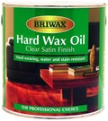 Briwax Oil-based Hard Oil, Clear Satin Finish (2.5 Liter). Fixed Price $138.95.