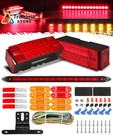 Partsam Submersible Led Trailer Tail Light Kit, Standard, Red, Amber, White. Fixed Price $62.81.