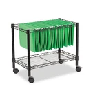 Alera Single-tier Rolling File Cart, 24W X 14D 21H, Black Letter,. Fixed Price $49.04.