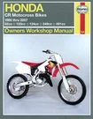 Honda Motocross Bikes (86-07) (paperback). Fixed Price $64.48.
