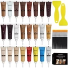 Seisso Wood Furniture Repair Kit, 24 Colors Fillters With Brushes Plasti.... Fixed Price $34.32.