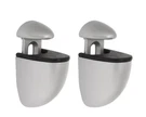 Dolle Jam 0.2 IN.-0.79 Silver Adjustable Shelf Bracket (2-PACK). Fixed Price $15.90.