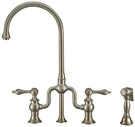 Whitehaus WHTTSLV3-9773-NT Twisthaus Plus 1.5 Gpm Widespread Nickel. Fixed Price $784.00.