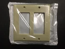 Leviton 001-80409-I 2 Gang Ivory Decora Wall Plates. Fixed Price $8.50.