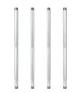 Pipe Decor 1 In. X 2.5 Ft. Galvanized Steel (4-PACK). Fixed Price $38.39.