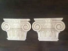 Pair Ekena Millwork CAP12X02X09BRMA Bradford Roman Ionic Capital Maple. Fixed Price $199.99.