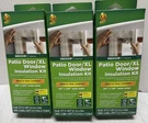 (3) Duck Brand 84" 120" Roll-up Film Kit For Patio Doors Xl Windows. Fixed Price $23.97.