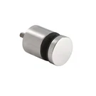 Crl Polished Stainless Glass Rail Standoff Base Cap. Fixed Price $140.00.
