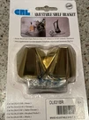 Crl Adjustable Shelf Bracket Brass Finish For Glass Wood Wall Mounted Shelves. Fixed Price $7.00.