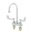 T&s Brass B-1141-XSCR4V05 4" Deck Mount Workboard Faucet W/ 6" Swing Gooseneck. Fixed Price $135.23.