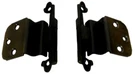 Amerock BPR7628AE Pair Of 3/8" Inset Self-closing Cabinet Hinges Antique Brass. Fixed Price $13.36.