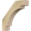 Ekena Millwork BRC04X18X18MRC00RDF 4"W 18"D 18"H Merced Rough Sawn Knee B.... Fixed Price $81.65.