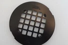 Oatey Snap-in Shower Strainer #42422 Matte Black New Open Box 4.25" Drain. Fixed Price $12.99.