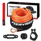 Fieryred 3/16INCH 50FT 8500LBS Synthetic Winch Rope Cable Kit With ... Fast Ship. Fixed Price $54.99.