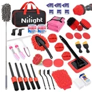 Nilight 52PCS Detailing Kit Auto Cleaning Tools Wash Set With Storage Car.... Fixed Price $60.04.