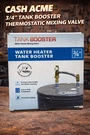 Cash Acme 3/4" Tank Booster Thermostatic Mixing Valve Sharkbite. Fixed Price $98.50.