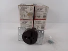 Cooper Flush Receptacle 1234-BOX 2-POLE 3-WIRE Grounding 30A-250V 6-30R Each. Fixed Price $44.99.