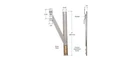 Crl EP24051 8" Standard Friction Adjuster. Fixed Price $35.57.