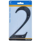 Hillman 847376 Weather Resistant Black Nail-on #2 Number In. (pack Of 3). Fixed Price $10.65.