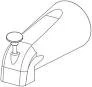 Pfister, 920-133A, LG89 Series Diverter Spout, Xhrome. Fixed Price $70.00.