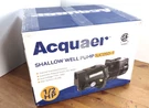 Acquaer SJC050-1 HP1/2, 115/230V 6.6A/3.3A Shallow Well Pump. Fixed Price $105.00.