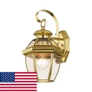 Livex Lighting 2051-02 Monterey Outdoor Polished Brass Finish Solid. Fixed Price $190.58.