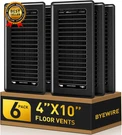Register 4X10, Vent Covers For Home Floor, Sidewall, Heavy Duty Stee. Fixed Price $39.64.