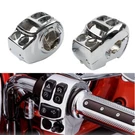 Switch Button Housing Cover Bar Hand Control Chrome For Harley Touring Trike 14+. Fixed Price $43.92.