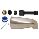 Tub Spout, Universal, Satin Nickel Finish, 5-1/8-IN. 249-933. Fixed Price $37.77.